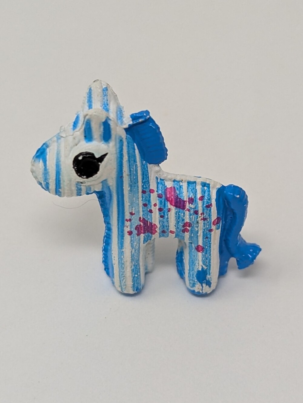 Lalaloopsy Mini Doll Pet Zebra Blue Paint for Spot Spplatter Splash
